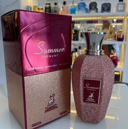 Perfume Árabe Feminino Summer Forever de 100ml Maison Alhambra